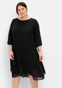 Sheego Cocktailkleid Aus Chiffon, Im Lagenlook -Sheego Verkaufe 14054700289 04SNG 02 SH