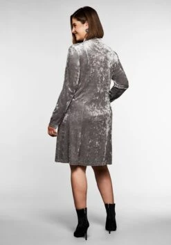 Sheego Kleid Aus Glänzendem Pannesamt -Sheego Verkaufe 14089901755 045OR 00 SH