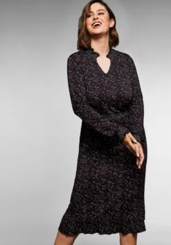 Sheego Figurbetontes Midikleid Mit Smokdetails -Sheego Verkaufe 14103000377 045WT 00 SH