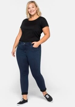Sheego Skinny Jeans Mit »Ultimate Stretch«, Wächst Bis 3 Gr. Mit -Sheego Verkaufe 14108900330 05 SH