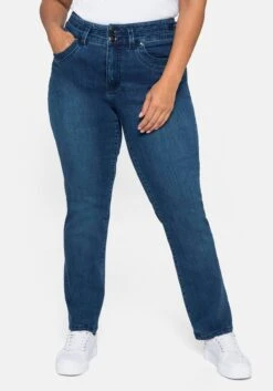 Sheego Gerade Jeans In Curvy-Schnitt MANUELA