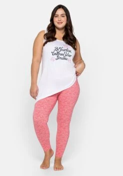 Sheego Relax-Leggings Mit Floralem Alloverdruck -Sheego Verkaufe 14181501952 047KD 02 SH