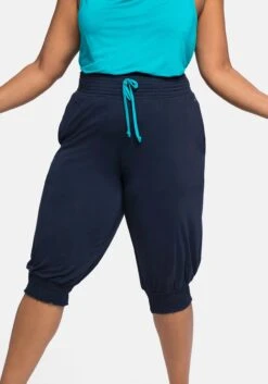 Sheego Strandhose In Caprilänge, Mit Smokelementen -Sheego Verkaufe 14191300035 049U3 02 SH