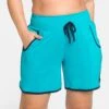 Sheego Strandshorts Mit Kontrastdetails Und Smokbund