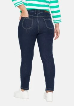 Sheego Schmale Ankle-Jeans Mit Teilungsnaht Vorn -Sheego Verkaufe 14214000332 049BI 02 SH