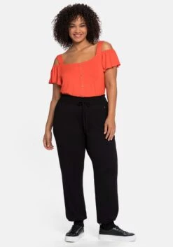 Sheego Strandhose Im Joggpants-Stil, Mit Gesmoktem Bund -Sheego Verkaufe 14214600289 049QZ 02 SH