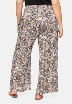 Sheego Weite Strandhose Mit Smokbund, Elastisch -Sheego Verkaufe 14221902004 04A06 00 SH