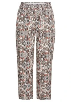 Sheego Weite Strandhose Mit Smokbund, Elastisch -Sheego Verkaufe 14221902004 04A09 00 SH