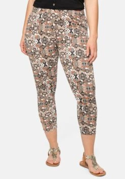 Sheego Strandleggings In 3/4-Länge Mit Cut-outs Am Saum