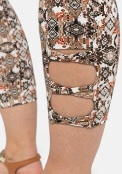 Sheego Strandleggings In 3/4-Länge Mit Cut-outs Am Saum -Sheego Verkaufe 14233502004 04A72 00 SH