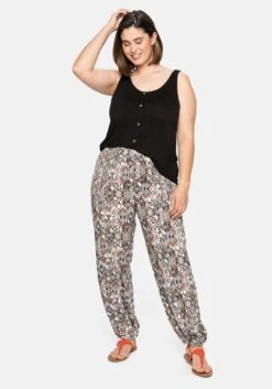 Sheego Strandhose Mit Seitlichen Smok-Einsätzen -Sheego Verkaufe 14234802004 049XI 00 SH