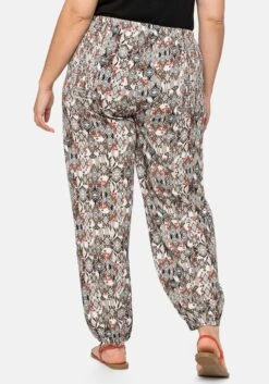 Sheego Strandhose Mit Seitlichen Smok-Einsätzen -Sheego Verkaufe 14234802004 049XJ 00 SH