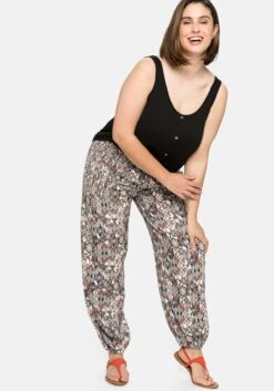 Sheego Strandhose Mit Seitlichen Smok-Einsätzen -Sheego Verkaufe 14234802004 049XP 00 SH