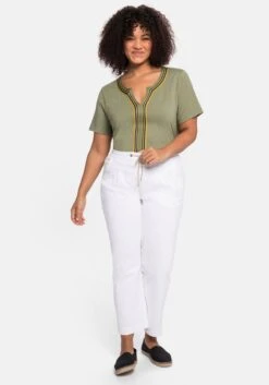 Sheego Joggpants Mit Elastischem Bund Und Bindeband -Sheego Verkaufe 14239000299 04A9N 02 SH