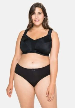 Sheego Komfort-BH Ohne Bügel, Mit Details Aus Mesh -Sheego Verkaufe 14240700289 047MS 02 SH