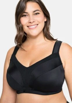 Sheego Komfort-BH Ohne Bügel, Mit Details Aus Mesh -Sheego Verkaufe 14240700289 047MU 02 SH