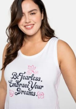 Sheego Relaxtop Mit Frontprint, In Zipfelform -Sheego Verkaufe 14243400010 047RP 02 SH