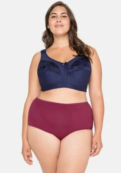 Sheego Komfort-BH Ohne Bügel, Mit Spitze Und Schleife -Sheego Verkaufe 14244600046 047TI 02 SH