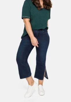 Sheego Bootcut-Jeans In 7/8-Länge Mit Hoch Geschlitztem Saum -Sheego Verkaufe 14248200330 048LK 02 SH