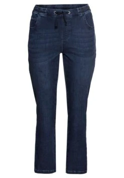 Sheego Sweathose In Denimoptik, Mit Bindeband -Sheego Verkaufe 14256100330 048UF 00 SH