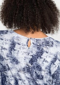 Sheego Midikleid Mit Alloverdruck Und Taillen-Tunnelzug -Sheego Verkaufe 14262002065 048JF 02 SH