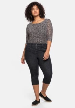 Sheego Caprijeans In Bodyforming-Qualität -Sheego Verkaufe 14267400341 04A4G 02 SH
