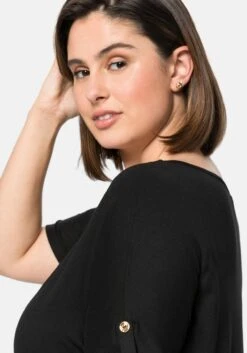 Sheego Strandshirt In Longform, Mit Fransen Am Saum -Sheego Verkaufe 14267500289 04A2I 00 SH