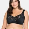 Sheego Komfort-BH Ohne Bügel, Mit Spitze Und Mesh-Details