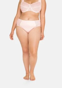 Sheego Slip Mit Besatz Aus Spitze Seitlich