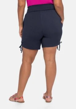 Sheego Strandshorts Mit Breitem Smokbund Und Raffung Seitlich -Sheego Verkaufe 14282600035 04AIJ 02 SH