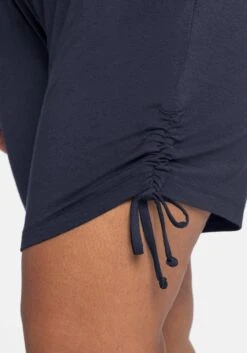 Sheego Strandshorts Mit Breitem Smokbund Und Raffung Seitlich -Sheego Verkaufe 14282600035 04AIO 02 SH