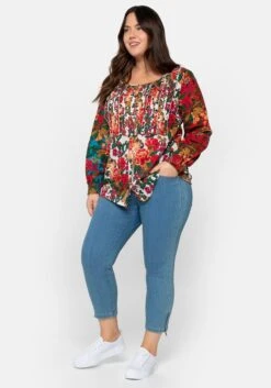 Schmale 7/8-Jeans Mit Zipper Am Saum -Sheego Verkaufe 14303400328 048F8 02 SH