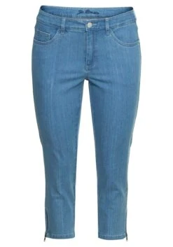 Schmale 7/8-Jeans Mit Zipper Am Saum -Sheego Verkaufe 14303400328 048FC 00 SH