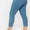 Schmale 7/8-Jeans Mit Zipper Am Saum