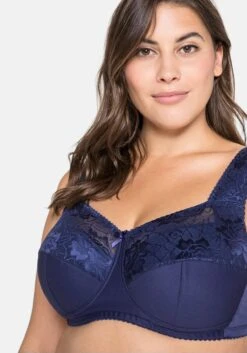Sheego Komfort-BH Ohne Bügel, Ausschnitt Mit Spitze -Sheego Verkaufe 14326200046 047DS 02 SH