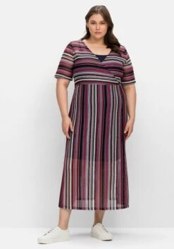 Sheego Maxikleidin Wickeloptik, Mit Unterkleid -Sheego Verkaufe 14335202038 04ND5 02 SH