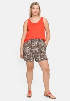 Sheego Strandshorts Mit Weitem Bein Und Breitem Smokbund 12 Sheego Strandshorts Mit Weitem Bein Und Breitem Smokbund -Sheego Verkaufe 14335702004 04AN1 00 SH