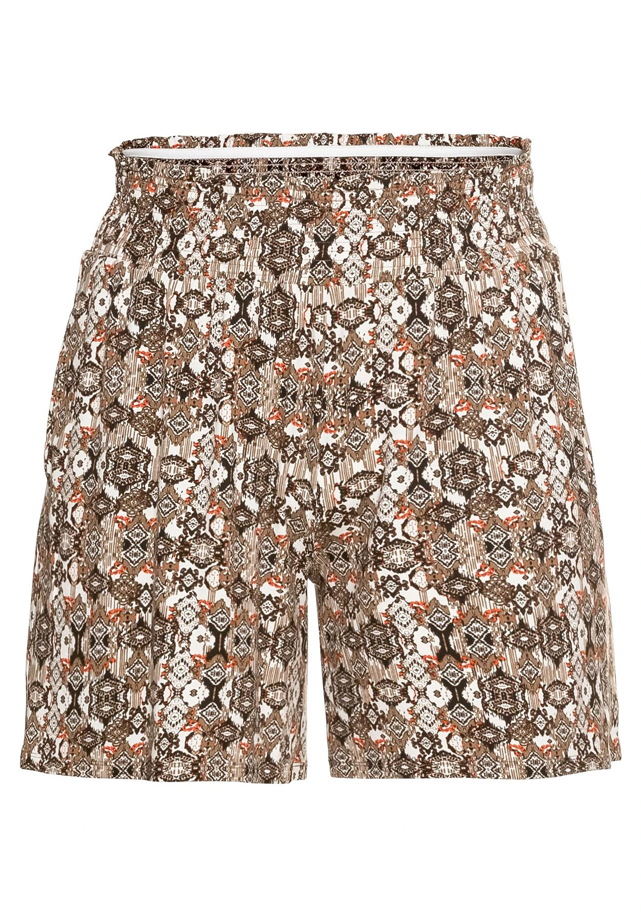 Sheego Strandshorts Mit Weitem Bein Und Breitem Smokbund 4 Sheego Strandshorts Mit Weitem Bein Und Breitem Smokbund – Bild 4