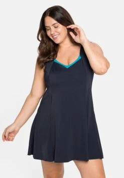 Sheego Badekleid Mit Locker Fallendem Rock