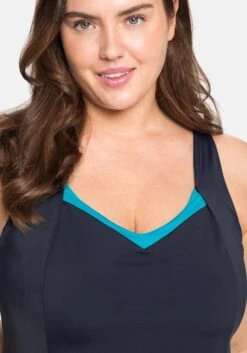 Sheego Badekleid Mit Locker Fallendem Rock -Sheego Verkaufe 14348400035 04ALC 02 SH