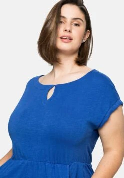 Sheego Jerseykleid Mit Weitem Ausschnitt Und Taschen 10 Sheego Jerseykleid Mit Weitem Ausschnitt Und Taschen -Sheego Verkaufe 14375400027 04BRE 02 SH