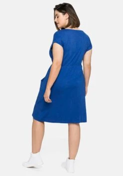 Sheego Jerseykleid Mit Weitem Ausschnitt Und Taschen 8 Sheego Jerseykleid Mit Weitem Ausschnitt Und Taschen -Sheego Verkaufe 14375400027 04BRJ 02 SH