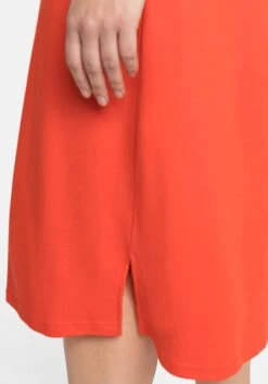 Sheego Shirtkleid Mit Gesmoktem V-Ausschnitt -Sheego Verkaufe 14375601756 04BGW 02 SH