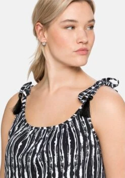 Sheego Trägerkleid Mit Grafikprint, In A-Linie -Sheego Verkaufe 14375700398 04BQ1 02 SH