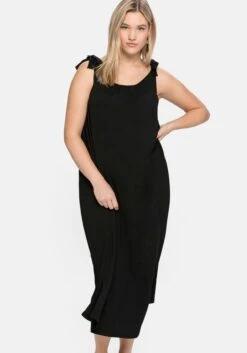 Sheego Midi-Jerseykleid In A-Linie, Mit Verspielten Details -Sheego Verkaufe 14378000289 04BQA 02 SH