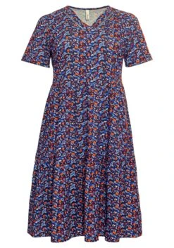 Sheego Shirtkleid Mit Paisleydruck Und Lochspitze -Sheego Verkaufe 14382300524 04BGQ 00 SH