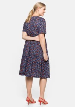 Sheego Shirtkleid Mit Paisleydruck Und Lochspitze -Sheego Verkaufe 14382300524 04BGU 02 SH
