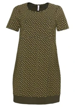 Sheego Jerseykleid Mit Alloverdruck Und Rippbund Am Saum -Sheego Verkaufe 14385900172 04BBF 00 SH