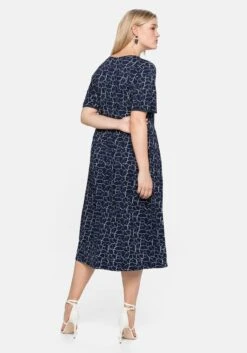 Sheego Jerseykleid In Midilänge, Mit Alloverprint -Sheego Verkaufe 14386200452 04BUG 02 SH