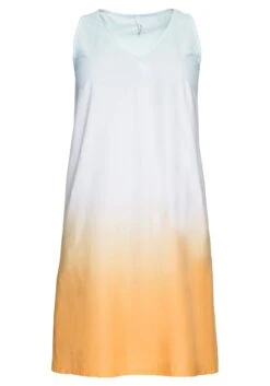 Sheego Ärmelloses Shirtkleid In Batik-Optik, In A-Linie -Sheego Verkaufe 14389600429 04BEZ 00 SH